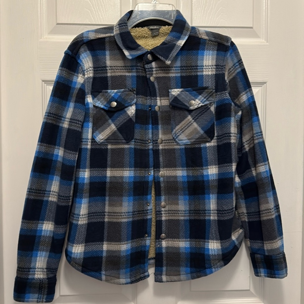 Super soft fleece flannel jacket